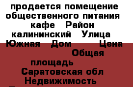 продается помещение общественного питания - кафе › Район ­ калининский › Улица ­ Южная › Дом ­ 13 › Цена ­ 4 000 000 › Общая площадь ­ 95 - Саратовская обл. Недвижимость » Помещения продажа   